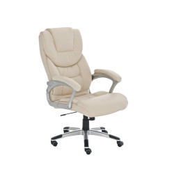 chaise de bureau Texas crème