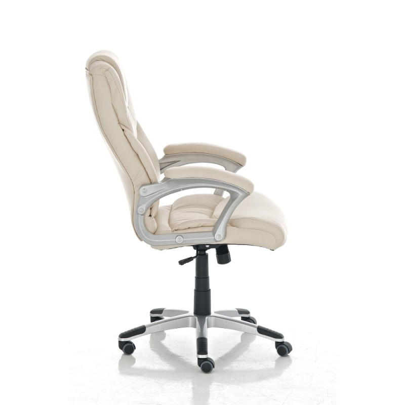 chaise de bureau Texas crème