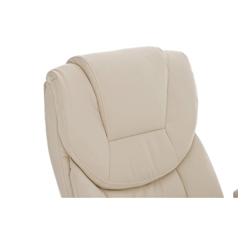 chaise de bureau Texas crème