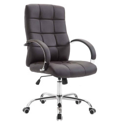Chaise de bureau Mikos brun