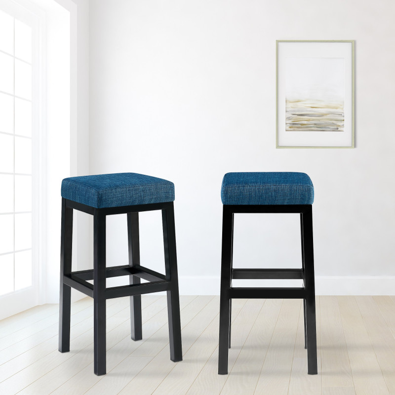Tabouret de bar Taylor B80 en tissu