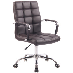 Chaise de bureau Deli brun