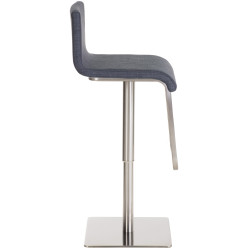 Sgabello da bar Limon E FABRIC grigio scuro