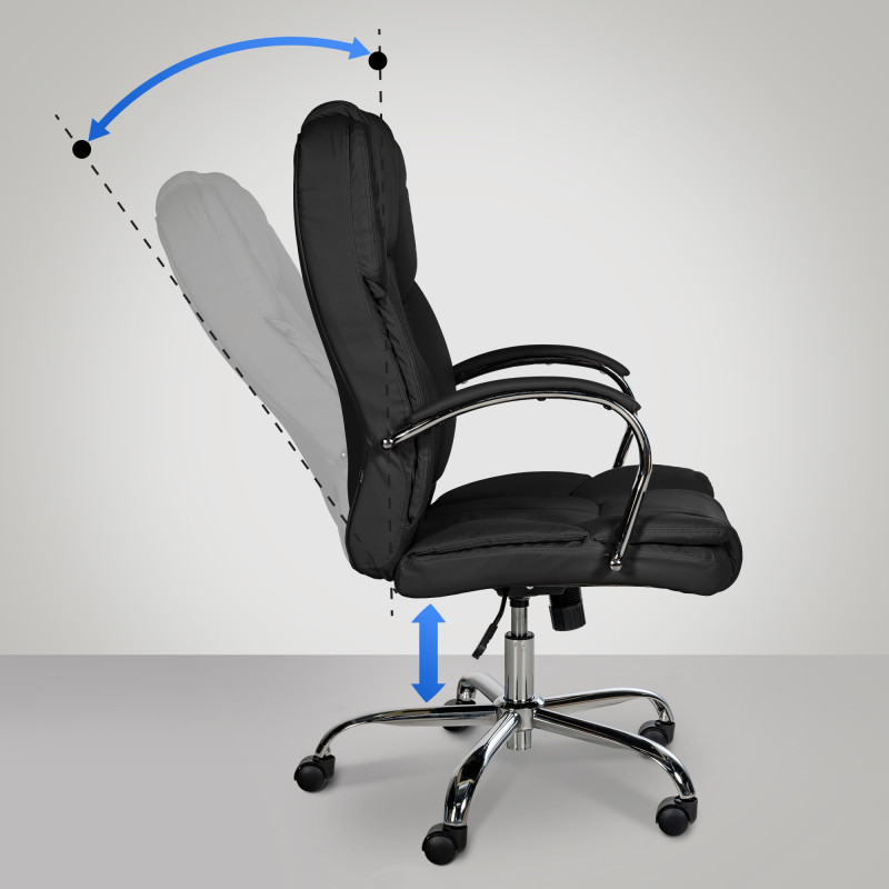 Chaise de bureau BIG Xanthos noir