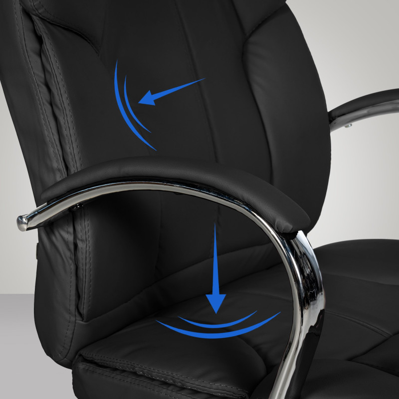 Chaise de bureau BIG Xanthos noir