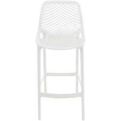Tabouret de bar blanc Air