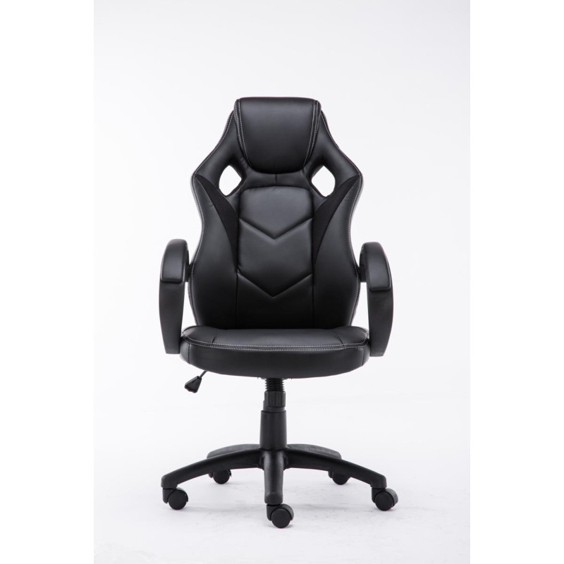 Chaise de bureau de course Magnus noir