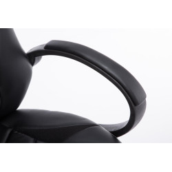 Chaise de bureau de course Magnus noir