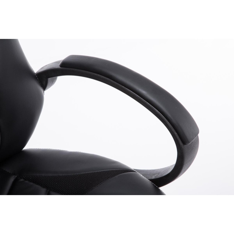 Chaise de bureau de course Magnus noir