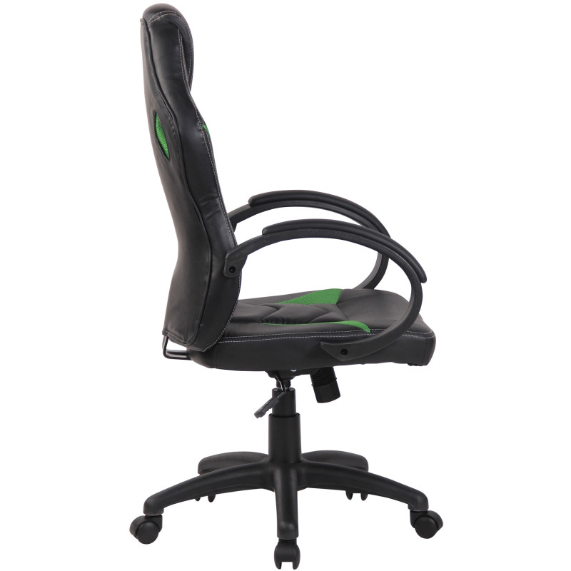Chaise de bureau de course Magnus vert