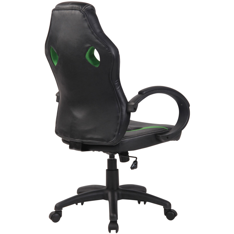 Chaise de bureau de course Magnus vert