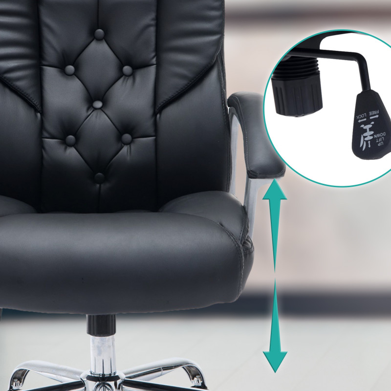 Chaise de bureau BIG Rodeo noir
