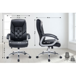 Chaise de bureau BIG Rodeo noir