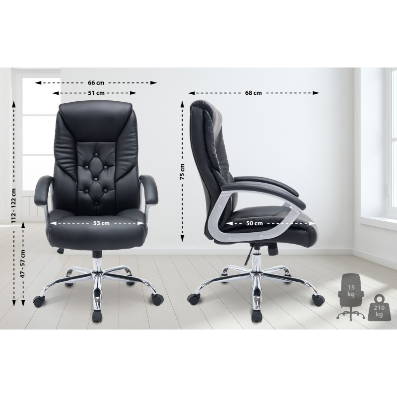 Chaise de bureau BIG Rodeo noir