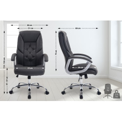 Chaise de bureau BIG Rodeo gris