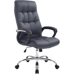 Chaise de bureau Poséidon gris