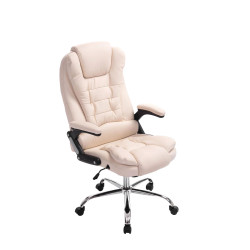 Chaise de bureau Thor crème