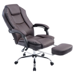 Chaise de bureau Castle brun