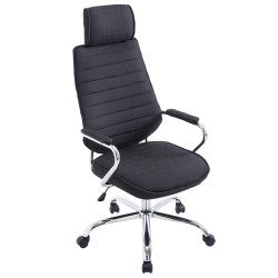 Chaise de bureau en tissu...
