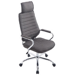 Chaise de bureau en tissu...