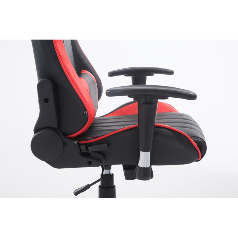 Chaise de bureau de course Shift noir/rouge