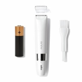 Braun Body Mini Tondeuse …lectrique Femme Et Homme de Précision Corps, Rapide Et Facile, Technologie Wet & Dry, BS1000