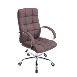 Chaise de bureau en tissu...