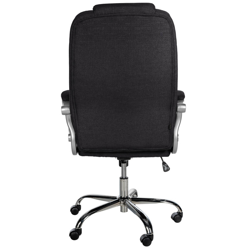 Chaise de bureau BIG Apollo en tissu noir