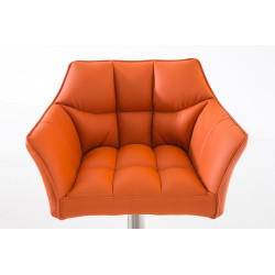 Tabouret de bar Damaso E orange