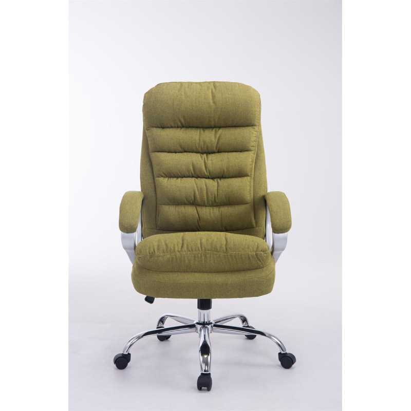 Chaise de bureau BIG Vancouver en tissu vert