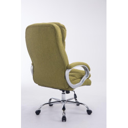 Chaise de bureau BIG Vancouver en tissu vert