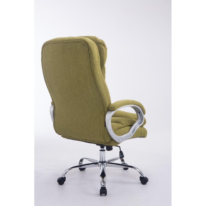 Chaise de bureau BIG Vancouver en tissu vert