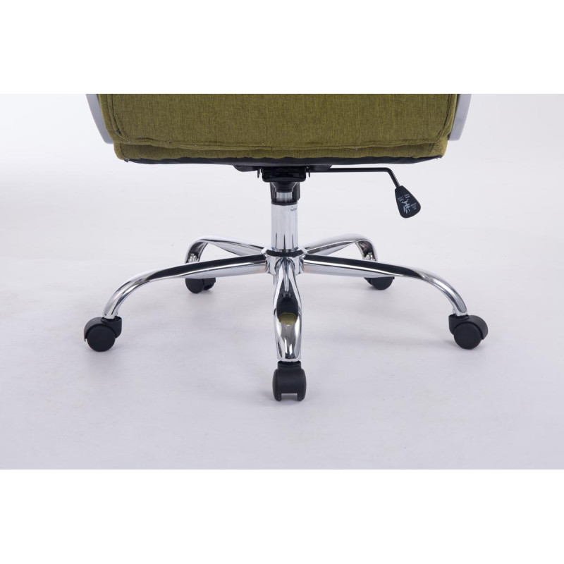 Chaise de bureau BIG Vancouver en tissu vert