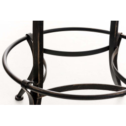 Banqueta de bar Radong em bronze