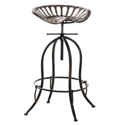 Taburete de bar Mimosa de bronce