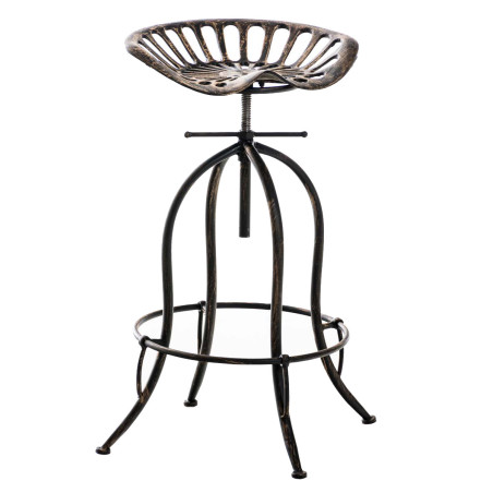 Tabouret de bar Mimosa en bronze