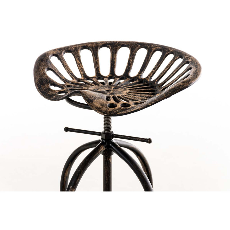 Banqueta de bar Mimosa em bronze