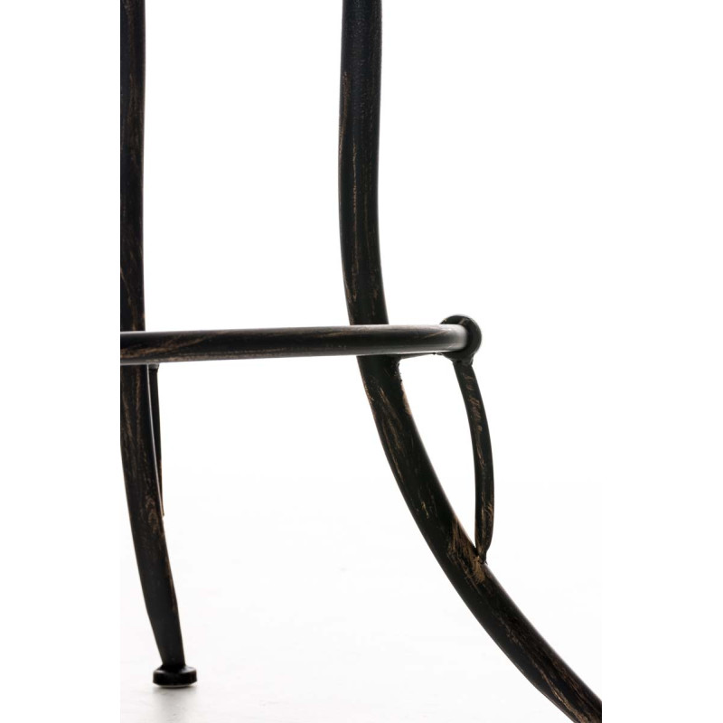 Tabouret de bar Mimosa en bronze