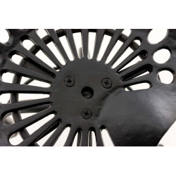 Tabouret de bar noir Mimosa