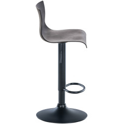 Tabouret de bar Hoover B gris