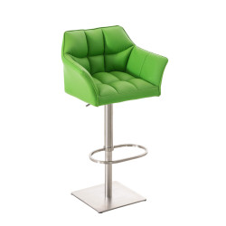 Tabouret de bar vert Damaso E