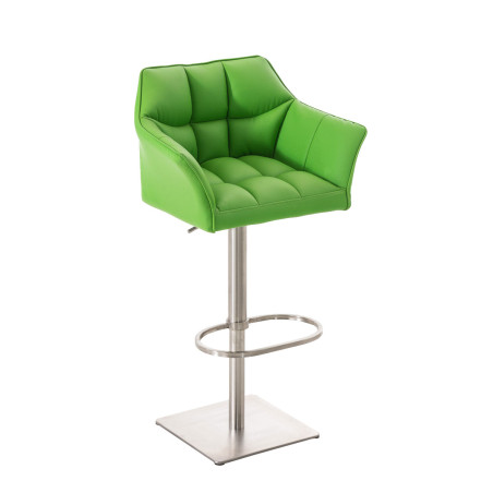 Banqueta de bar verde Damaso E