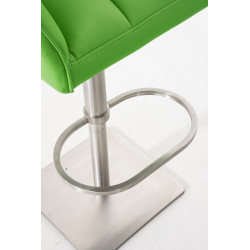 Sgabello da bar verde Damaso E