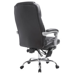 Chaise de bureau Pacific avec fonction massage noir