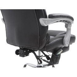 Chaise de bureau Pacific avec fonction massage noir