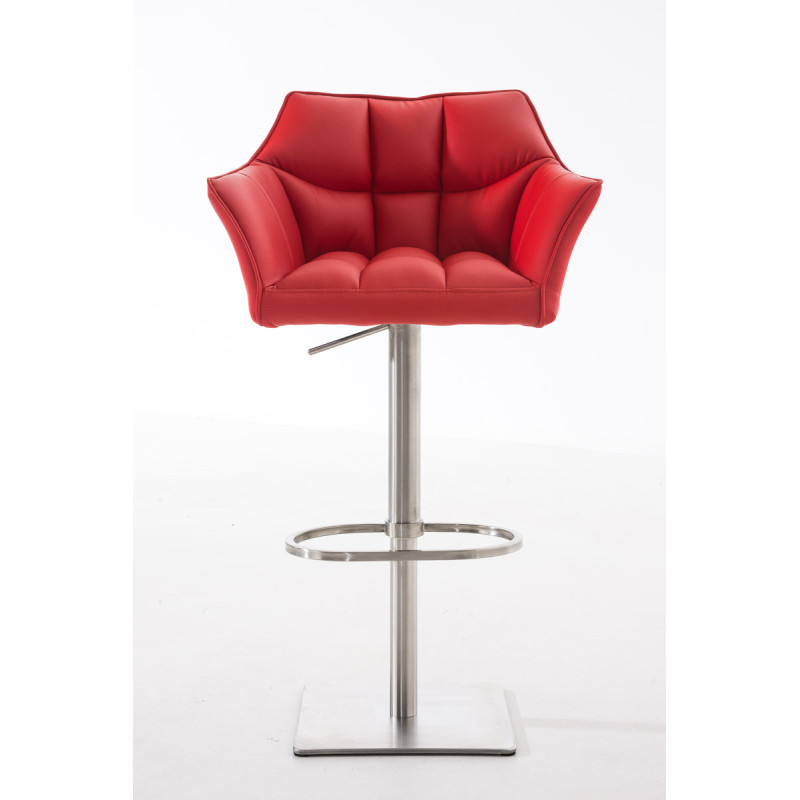 Tabouret de bar rouge Damaso E