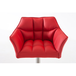 Tabouret de bar rouge Damaso E