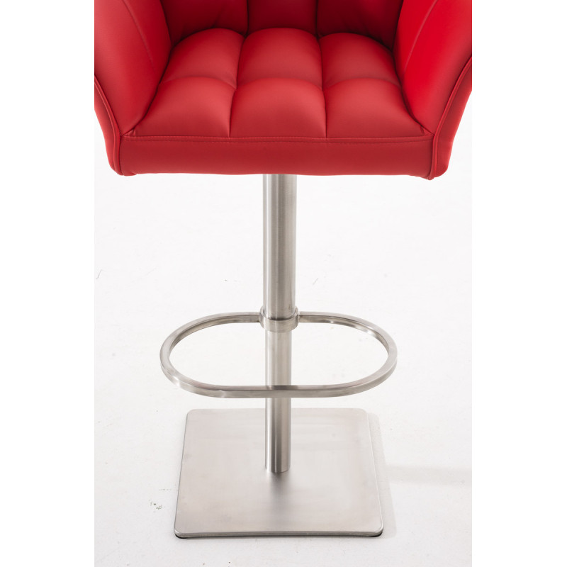 Tabouret de bar rouge Damaso E