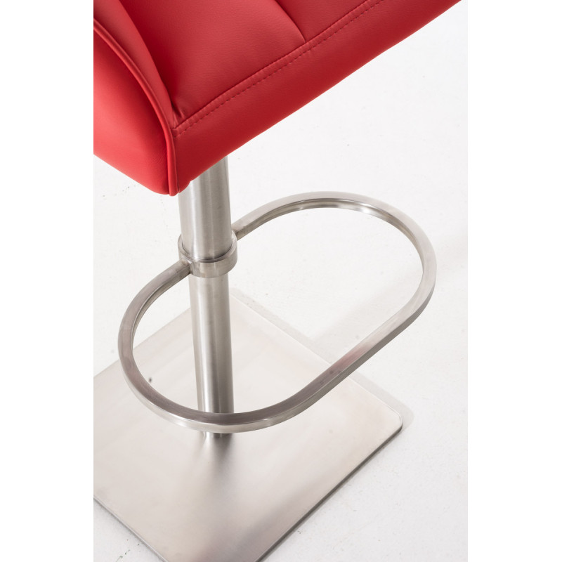 Tabouret de bar rouge Damaso E