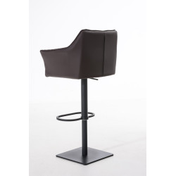 Tabouret de bar marron Damaso B
